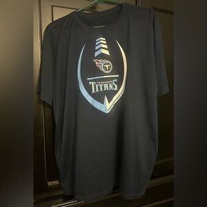 Nike Navy Blue Tennessee Titans Short Sleeve Tee